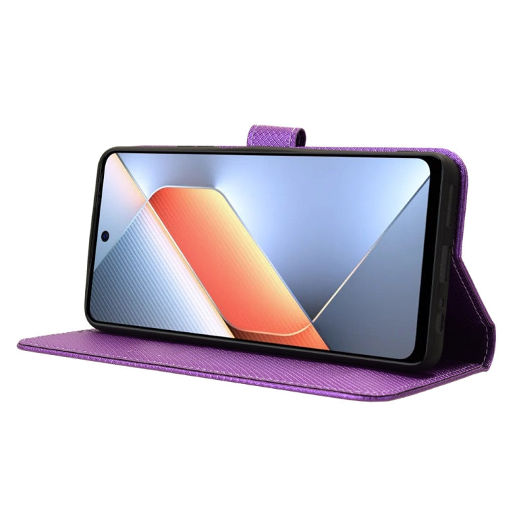 For Tecno Pova 6 Neo 4G Diamond Texture Leather Phone Case