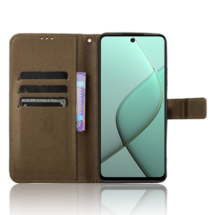 For Tecno Spark 20 Pro 5G Diamond Texture Leather Phone Case