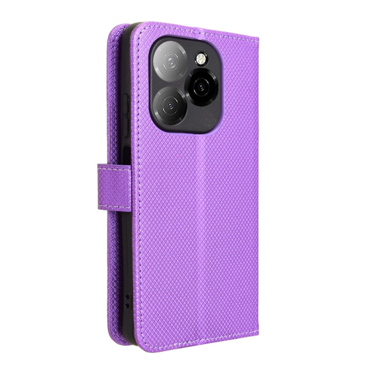 For Tecno Spark 20 Pro 5G Diamond Texture Leather Phone Case