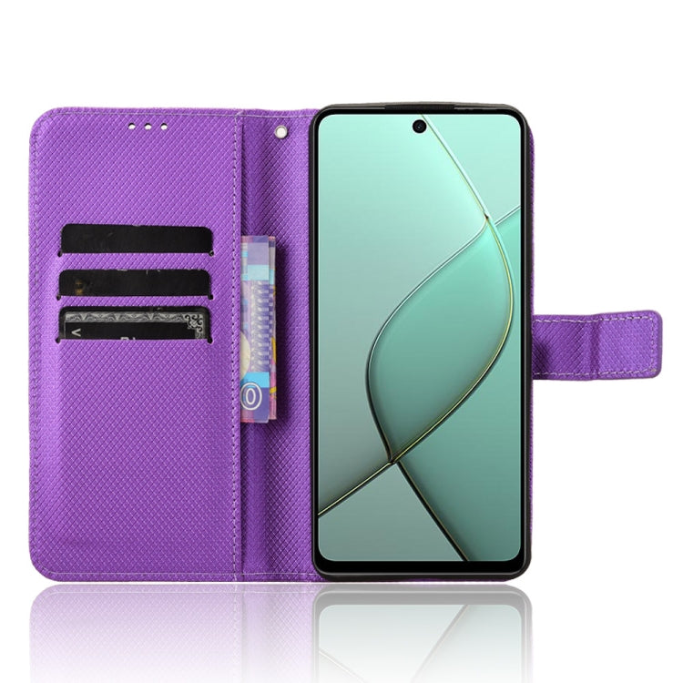For Tecno Spark 20 Pro 5G Diamond Texture Leather Phone Case