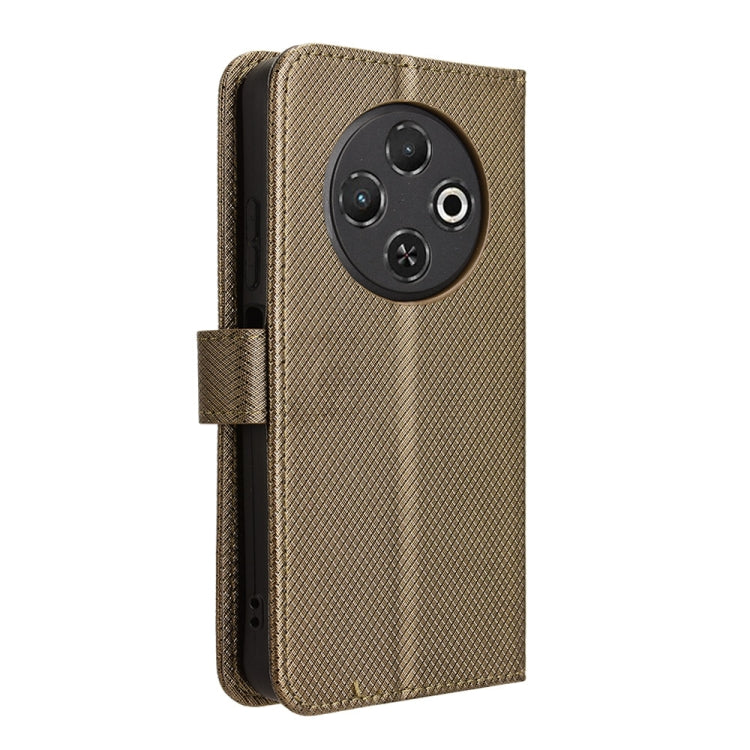 For Tecno Spark 30C 4G Diamond Texture Leather Phone Case