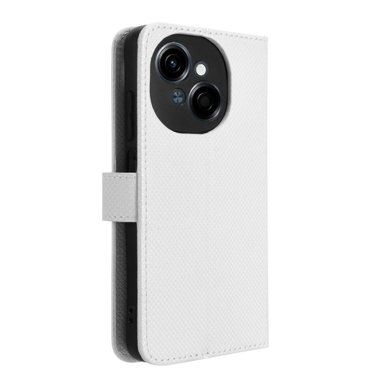 For Tecno Spark Go 1 / Pop 9 / Spark Go 2025 Diamond Texture Leather Phone Case