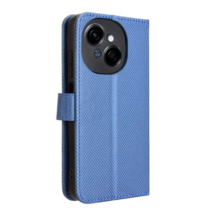 For Tecno Spark Go 1 / Pop 9 / Spark Go 2025 Diamond Texture Leather Phone Case