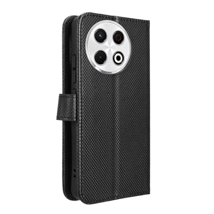 For Tecno Spark 30 Pro 4G Diamond Texture Leather Phone Case