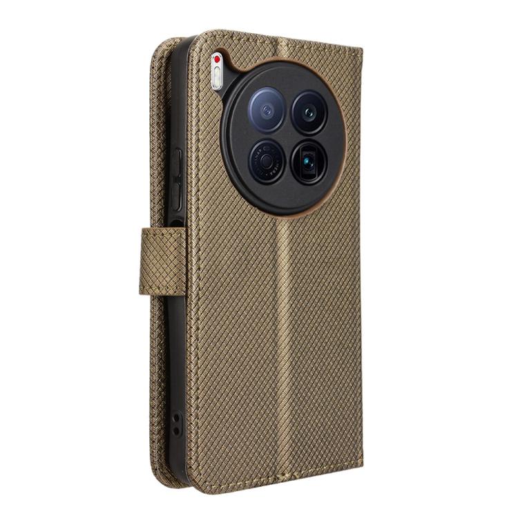 For Tecno Camon 40 Premier 5G Diamond Texture Leather Phone Case