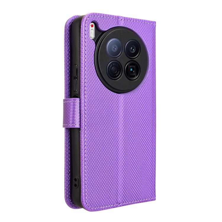 For Tecno Camon 40 Premier 5G Diamond Texture Leather Phone Case