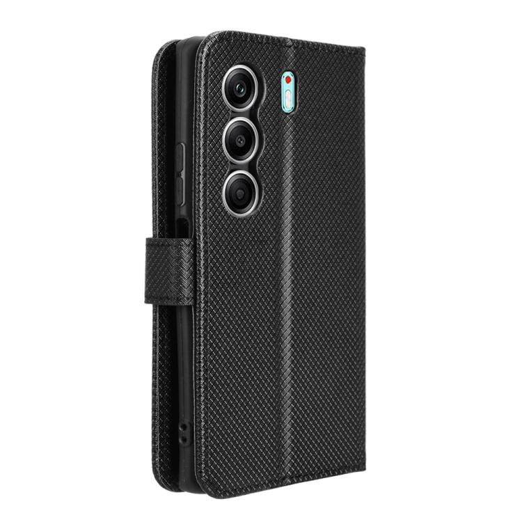 For Tecno Camon 40 4G Diamond Texture Leather Phone Case