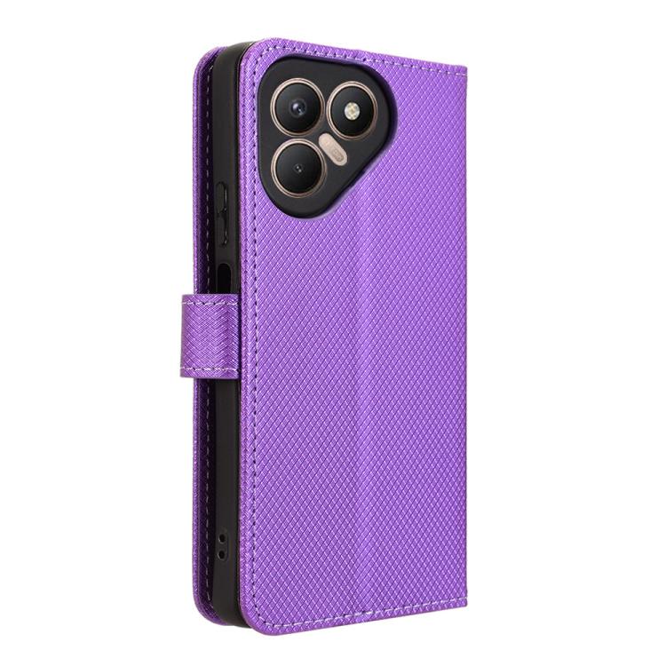 For Tecno Pova 7 4G Diamond Texture Leather Phone Case