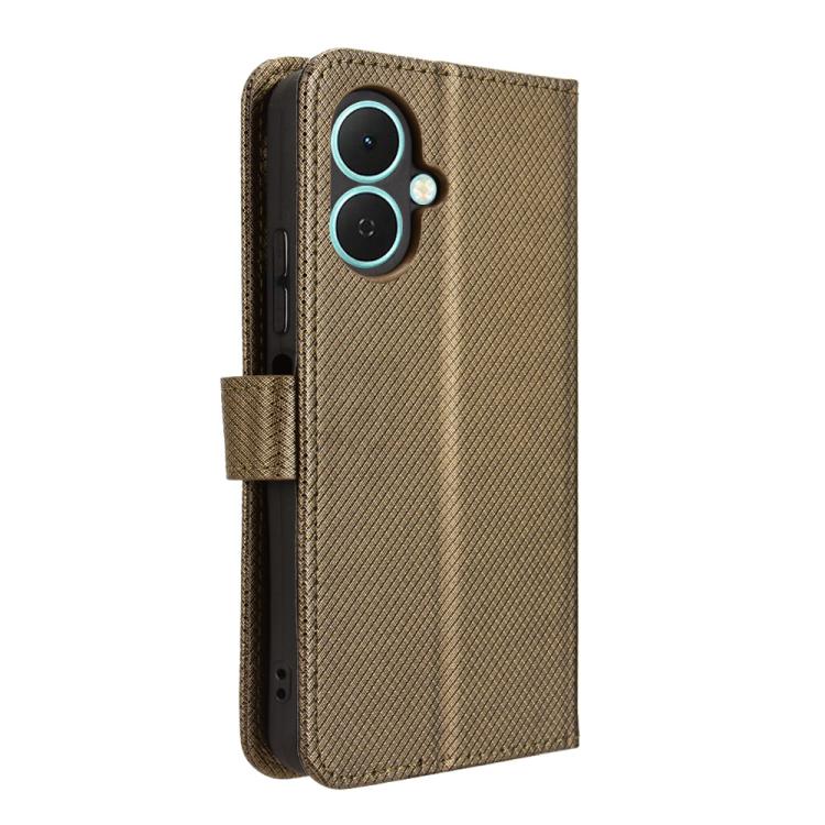 For Tecno Spark Go 2 4G Diamond Texture Leather Phone Case