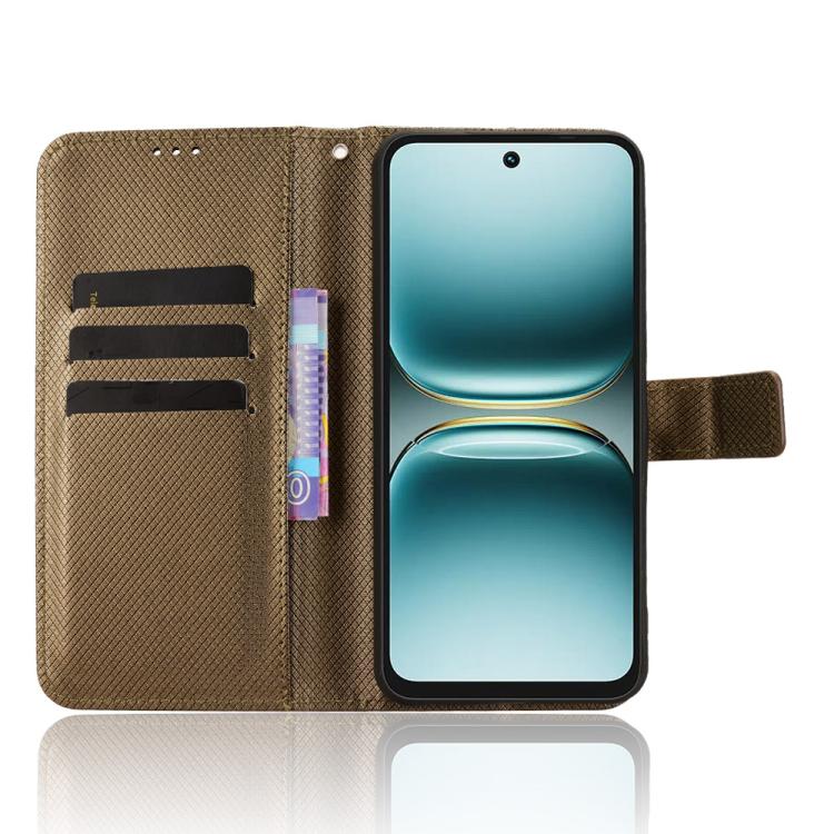 For Tecno Spark Go 2 4G Diamond Texture Leather Phone Case