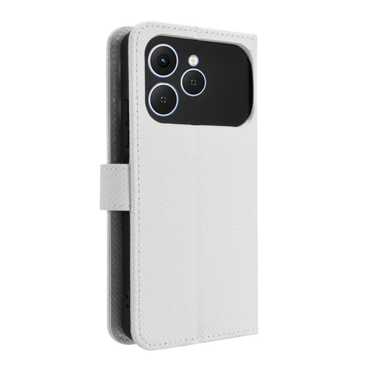 For Tecno Spark 40 4G Diamond Texture Leather Phone Case