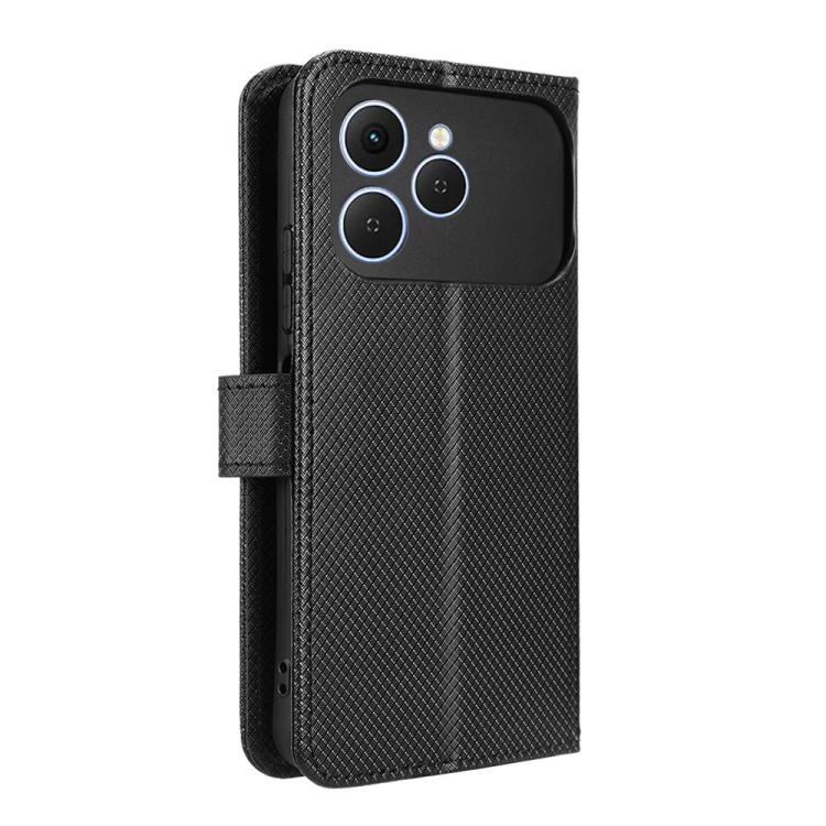 For Tecno Spark 40 4G Diamond Texture Leather Phone Case