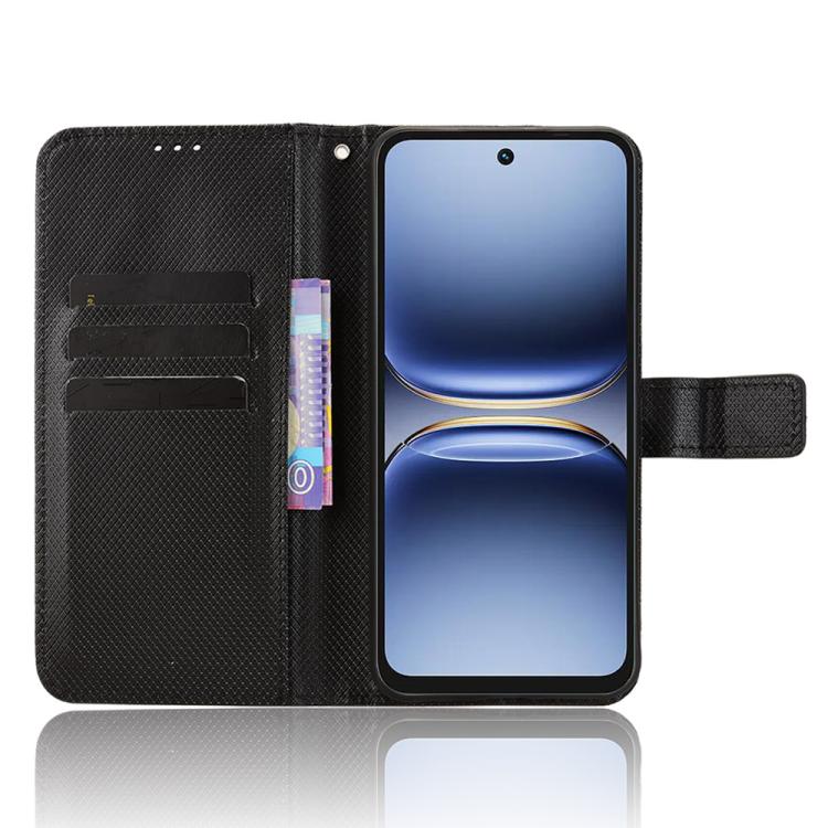 For Tecno Spark 40 4G Diamond Texture Leather Phone Case