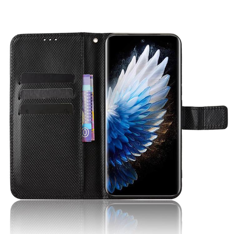 For Tecno Spark 40 Pro+ 4G Diamond Texture Leather Phone Case