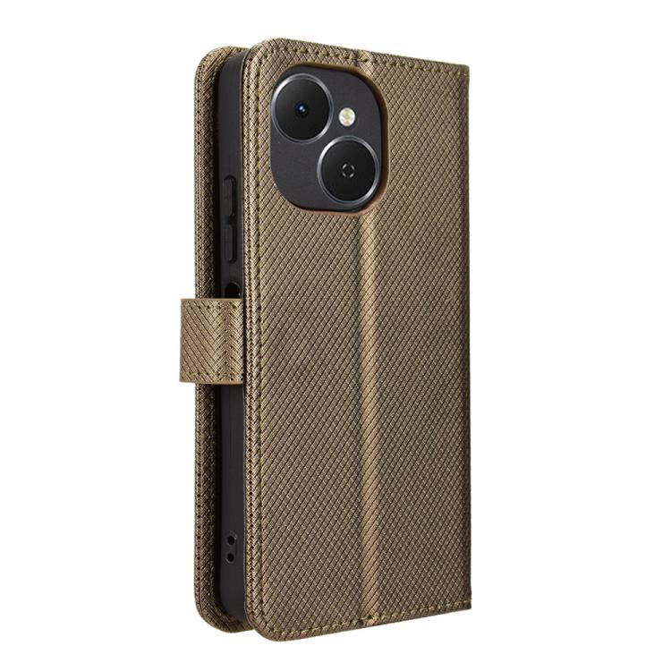 For Tecno Spark 40C Diamond Texture Leather Phone Case