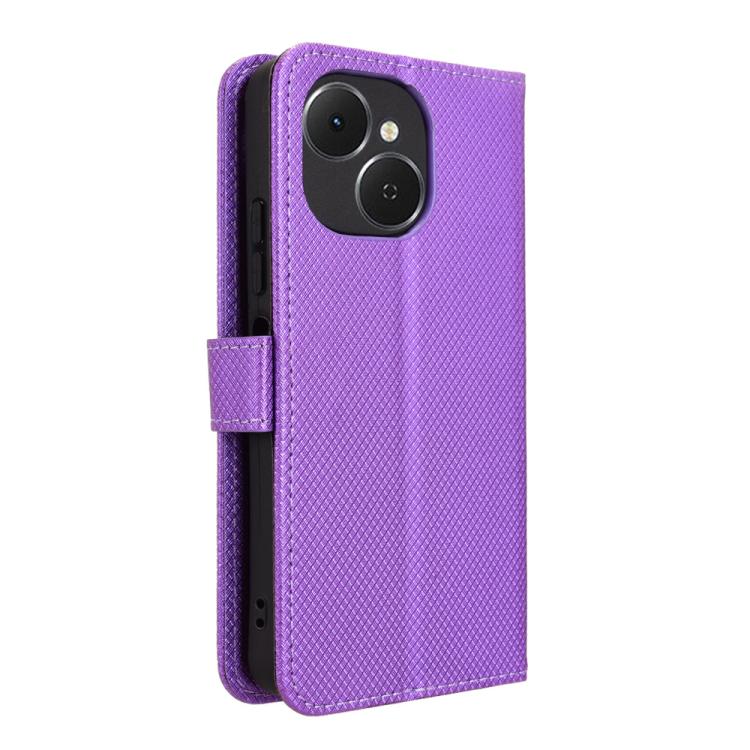 For Tecno Spark 40C Diamond Texture Leather Phone Case