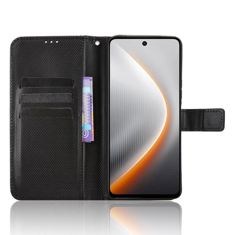 For Tecno Pova 7 5G Diamond Texture Leather Phone Case