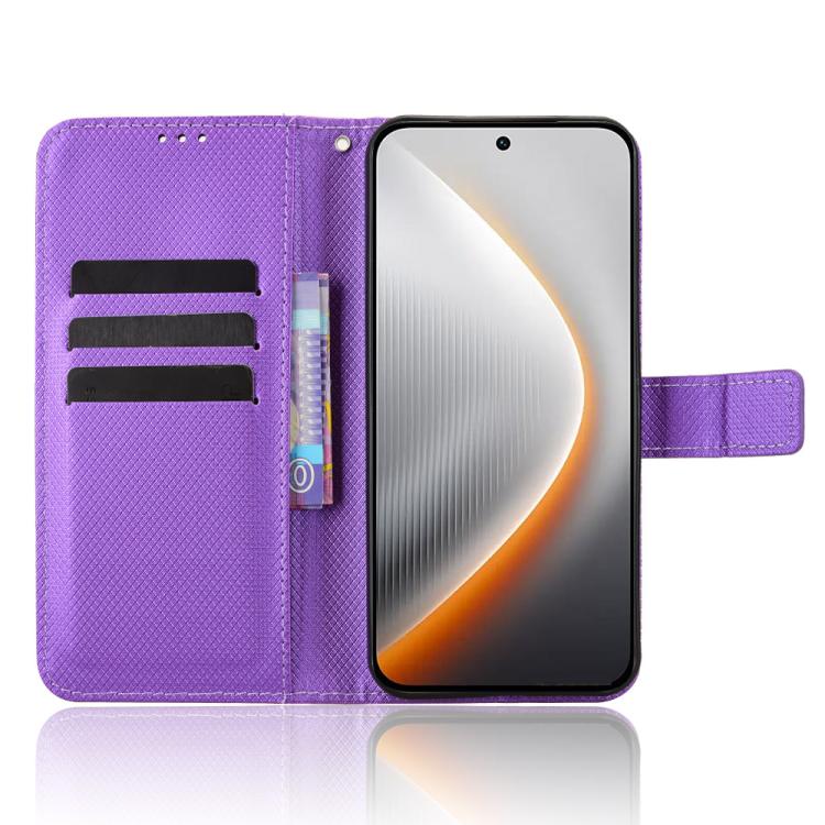 For Tecno Pova 7 Pro 5G Diamond Texture Leather Phone Case