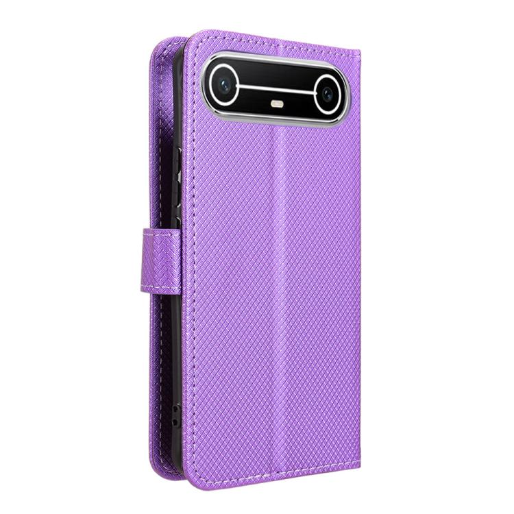 For Tecno Spark Slim Diamond Texture Leather Phone Case