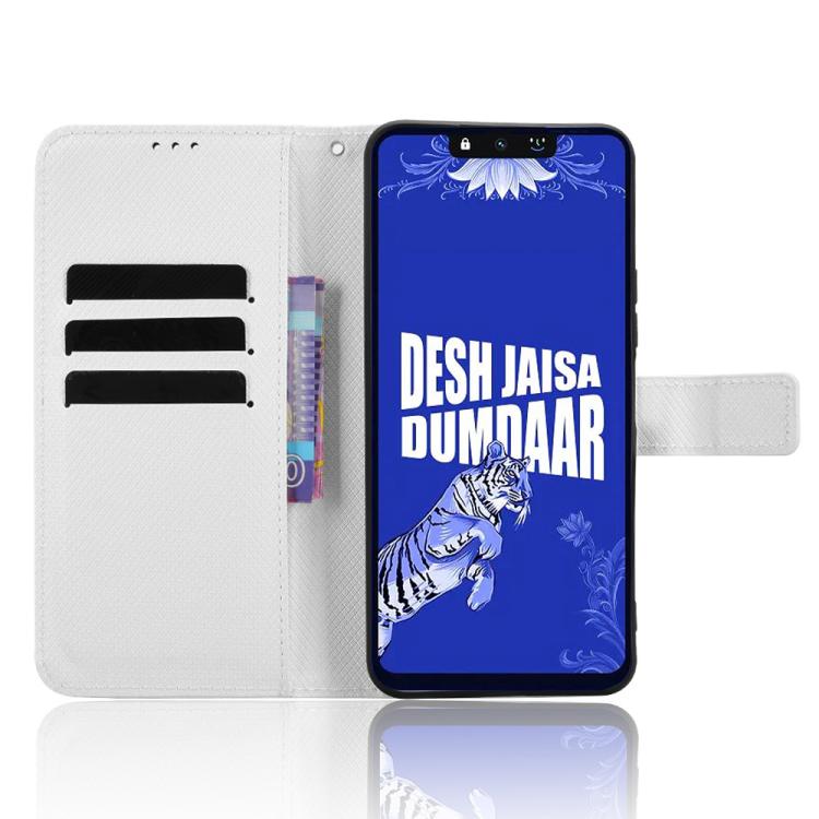 For Tenco Spark Go 3 Diamond Texture Leather Phone Case