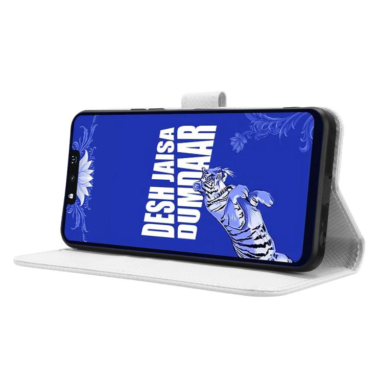 For Tenco Spark Go 3 Diamond Texture Leather Phone Case