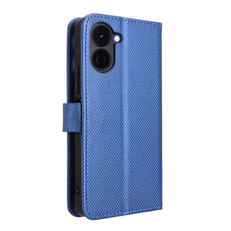 For Tenco Spark Go 3 Diamond Texture Leather Phone Case