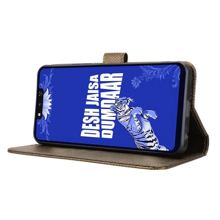 For Tenco Spark Go 3 Diamond Texture Leather Phone Case