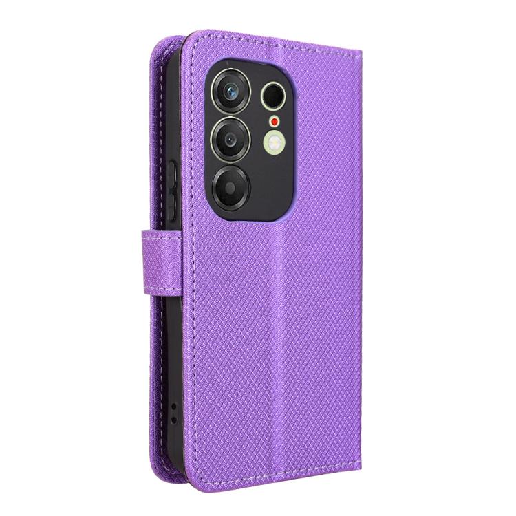 For Tecno Camon 50 Pro 4G Diamond Texture Leather Phone Case