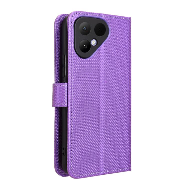 For Tecno Pova Curve 2 5G Diamond Texture Leather Phone Case