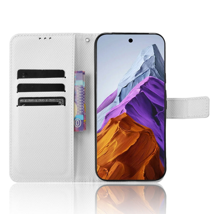 For Google Pixel 9 Diamond Texture Leather Phone Case