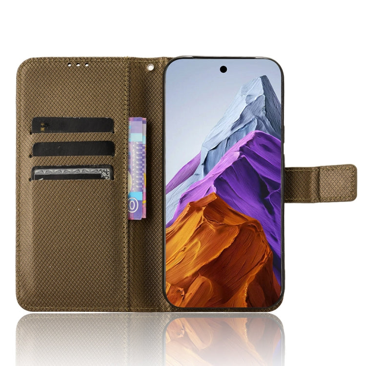 For Google Pixel 9 Diamond Texture Leather Phone Case