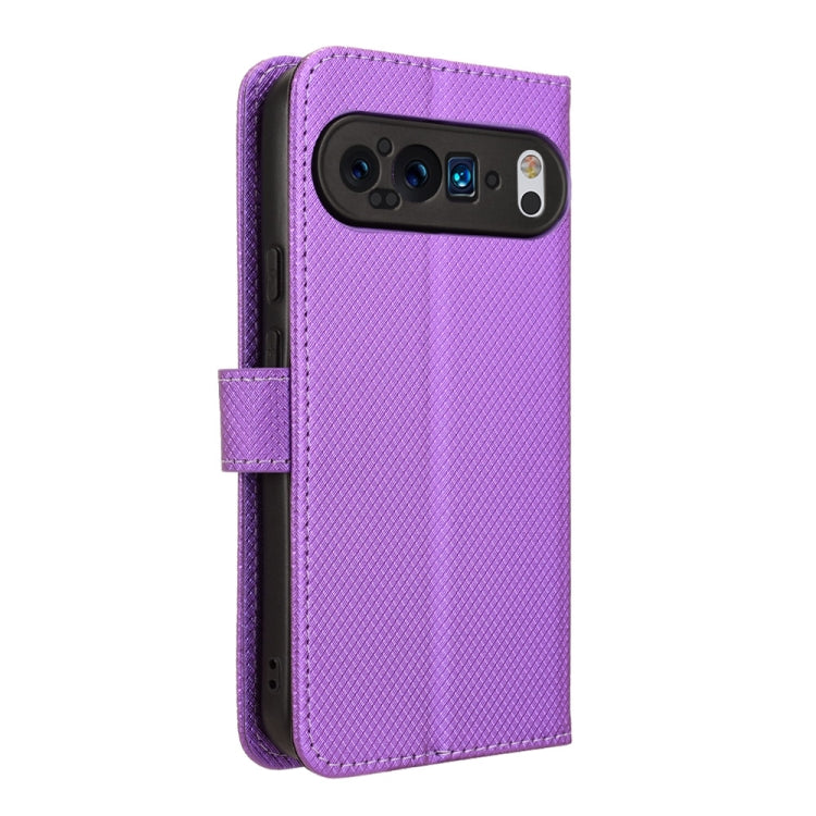 For Google Pixel 9 Diamond Texture Leather Phone Case