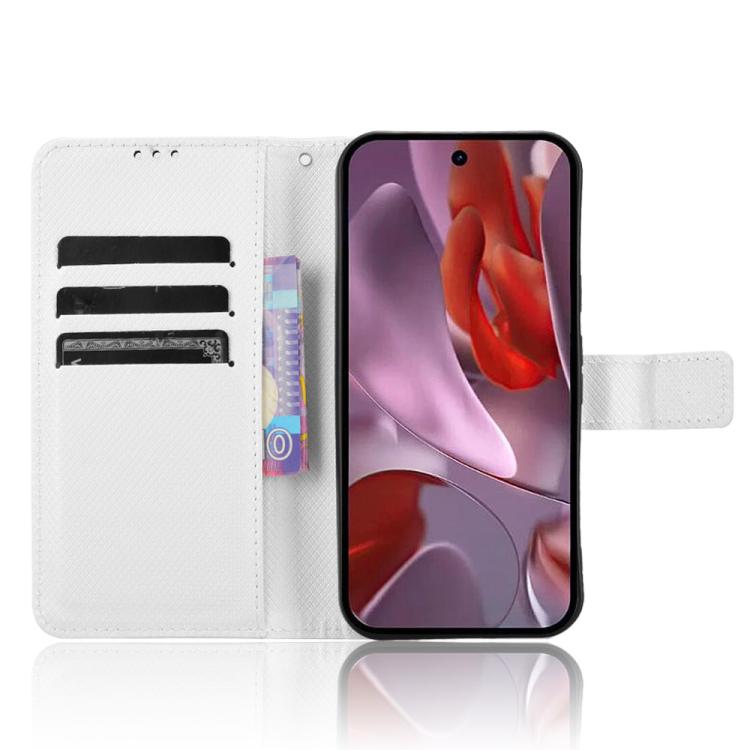 For Google Pixel 9a Diamond Texture Leather Phone Case