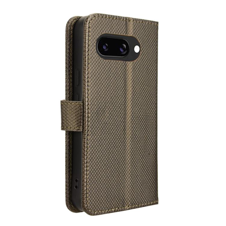 For Google Pixel 9a Diamond Texture Leather Phone Case
