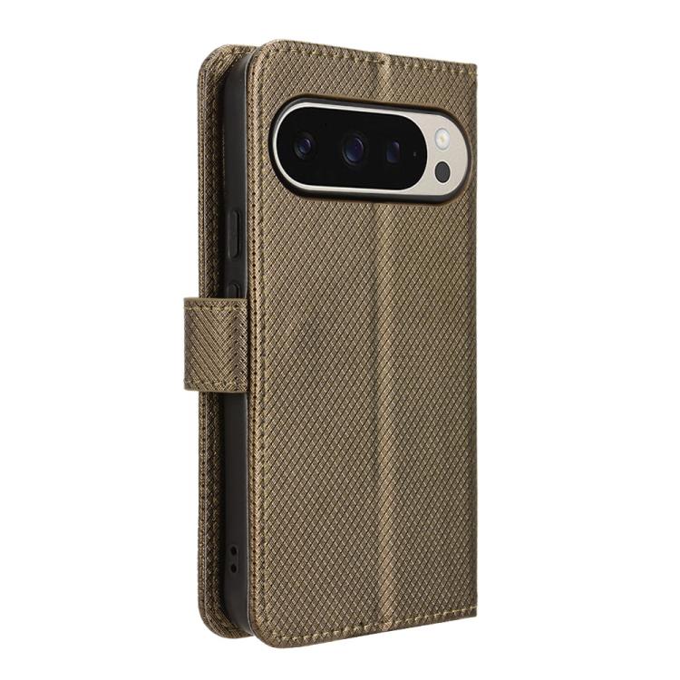 For Google Pixel 10 Pro XL Diamond Texture Leather Phone Case