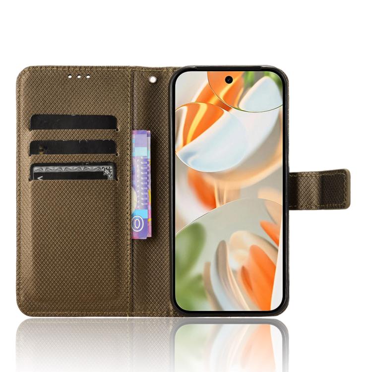 For Google Pixel 10 Pro XL Diamond Texture Leather Phone Case