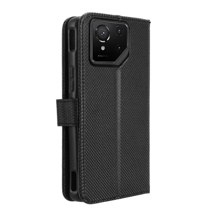 For ASUS ROG Phone 9 / 9 Pro Diamond Texture Leather Phone Case