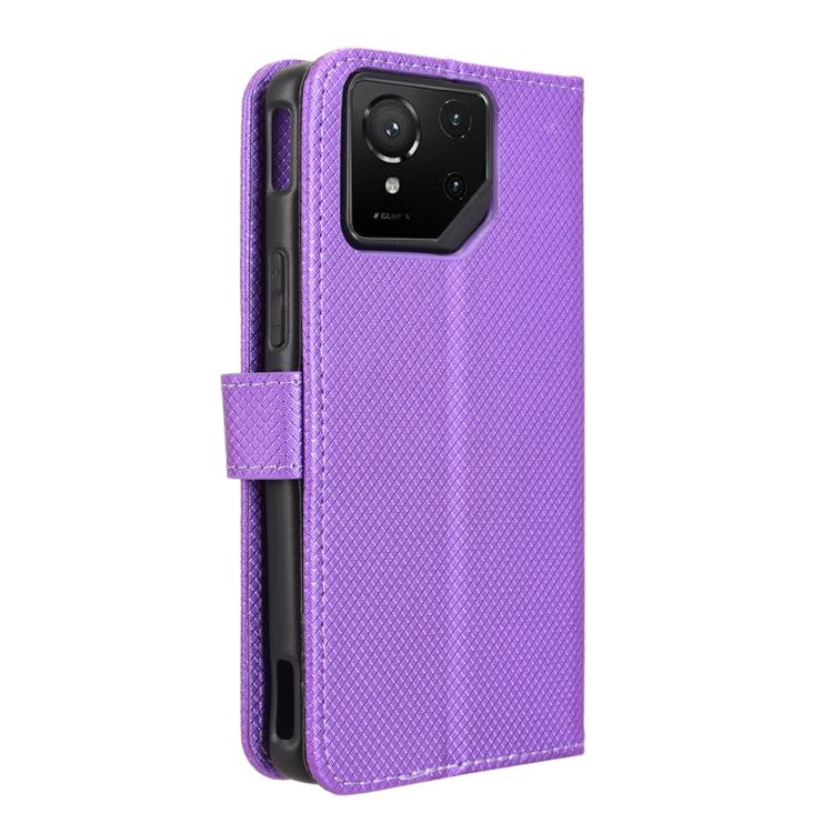 For ASUS ROG Phone 9 / 9 Pro Diamond Texture Leather Phone Case