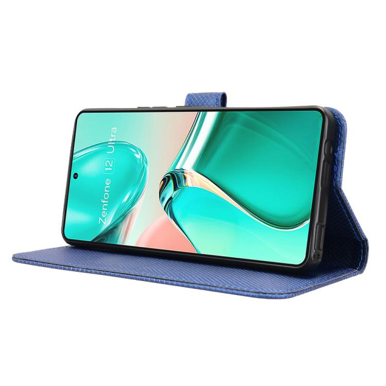 For ASUS Zenfone 12 Ultra Diamond Texture Leather Phone Case