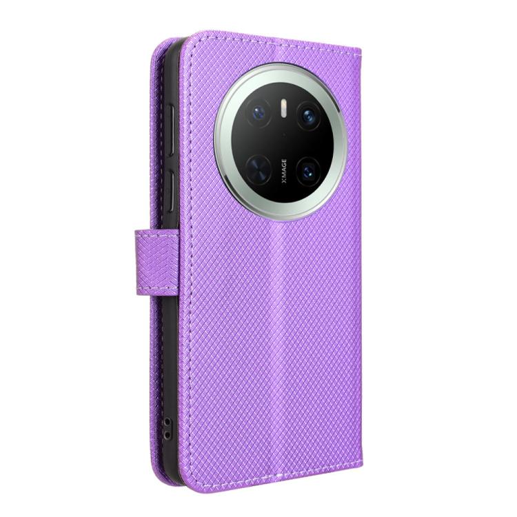 For Huawei Mate 70 Diamond Texture Leather Phone Case