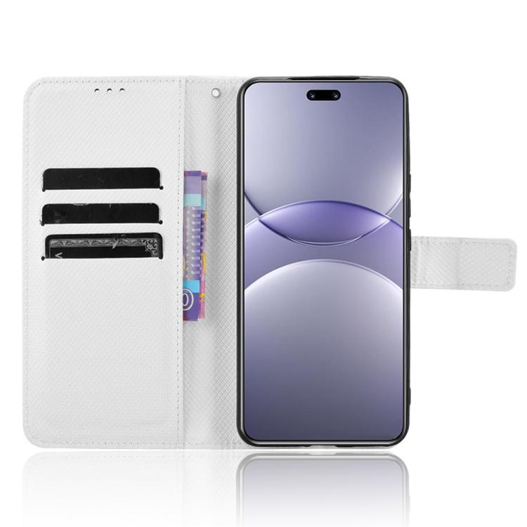 For Huawei nova 13 Pro 5G Diamond Texture Leather Phone Case