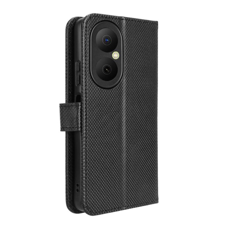 For Huawei Enjoy 80 4G / nova Y73 4G Diamond Texture Leather Phone Case