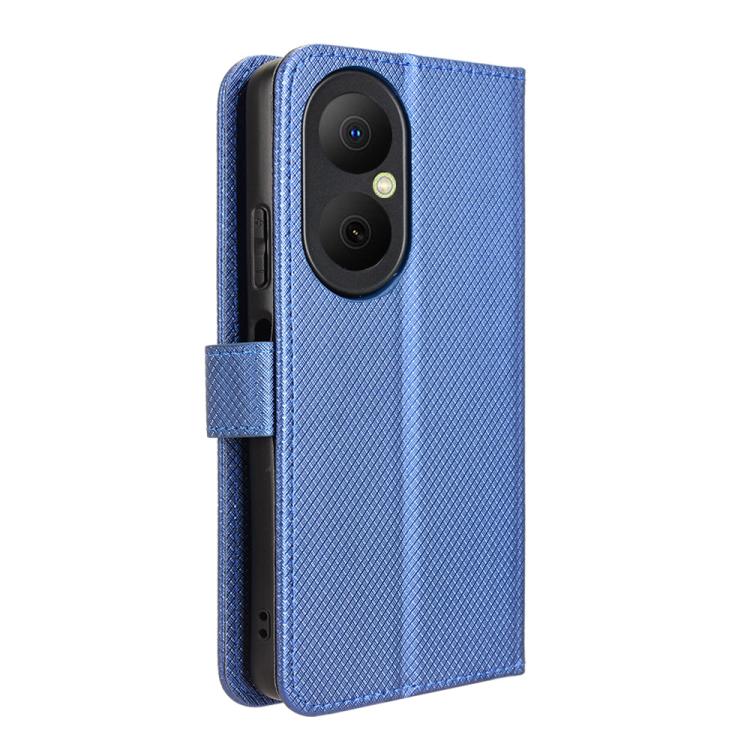 For Huawei Enjoy 80 4G / nova Y73 4G Diamond Texture Leather Phone Case