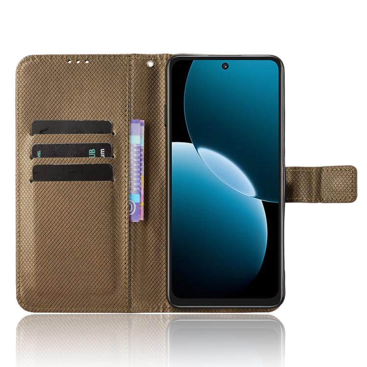 For Huawei Enjoy 80 4G / nova Y73 4G Diamond Texture Leather Phone Case