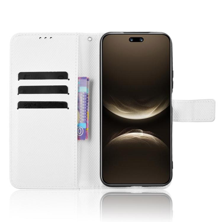 For Huawei nova 14 5G Diamond Texture Leather Phone Case