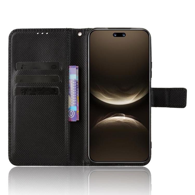 For Huawei nova 14 Ultra 5G Diamond Texture Leather Phone Case