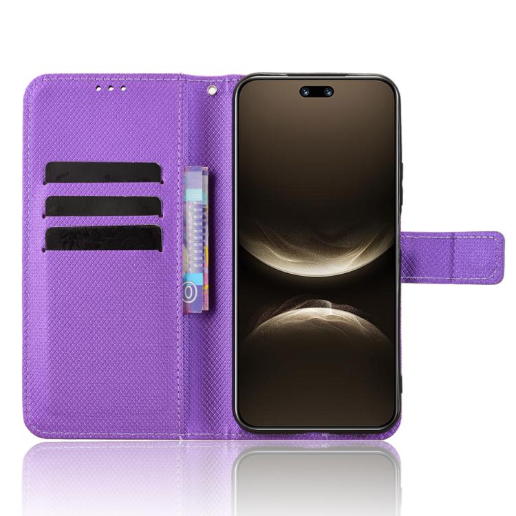For Huawei nova 14 Ultra 5G Diamond Texture Leather Phone Case
