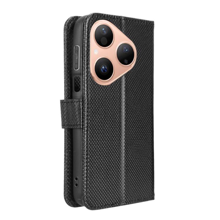 For Huawei Pura 80 5G Diamond Texture Leather Phone Case