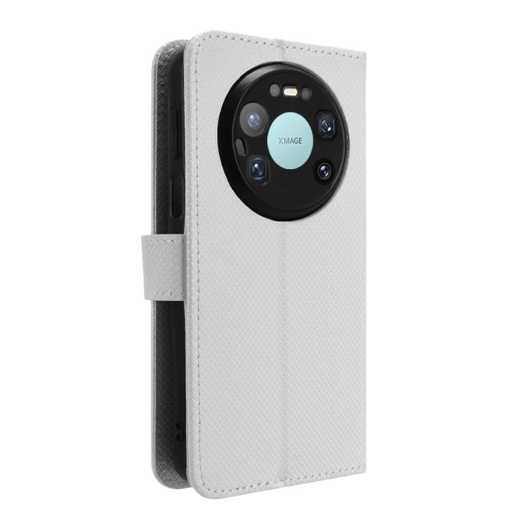For Huawei Mate 80 Pro Max Diamond Texture Leather Phone Case