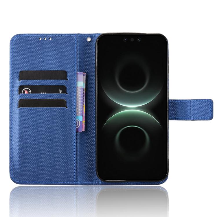 For Huawei Mate 80 Pro Max Diamond Texture Leather Phone Case
